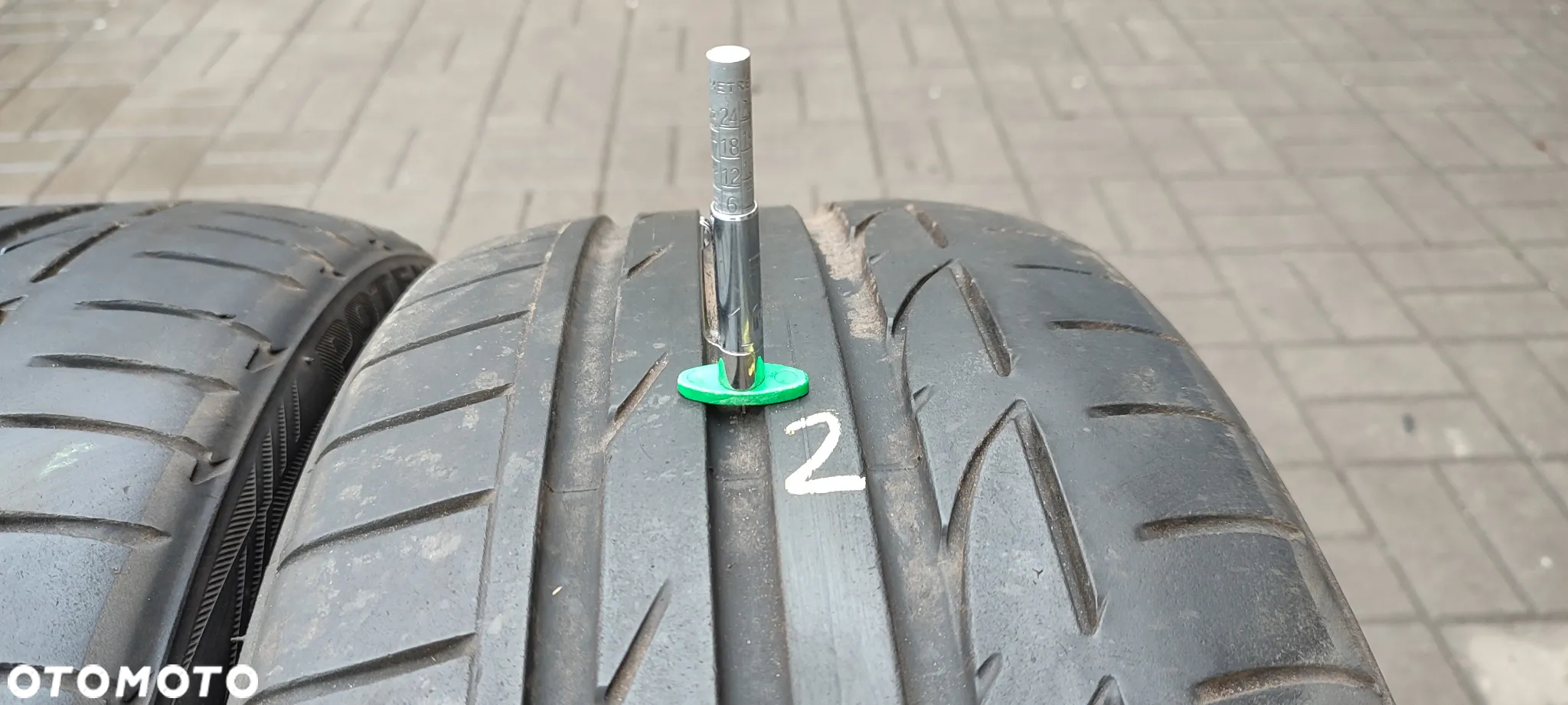 OPONY Letnie 225/40R19 BRINGESTONE POTENZA S00I (RSC) RFT (0514) 6mm LATO 2 SZTUKI para - 9