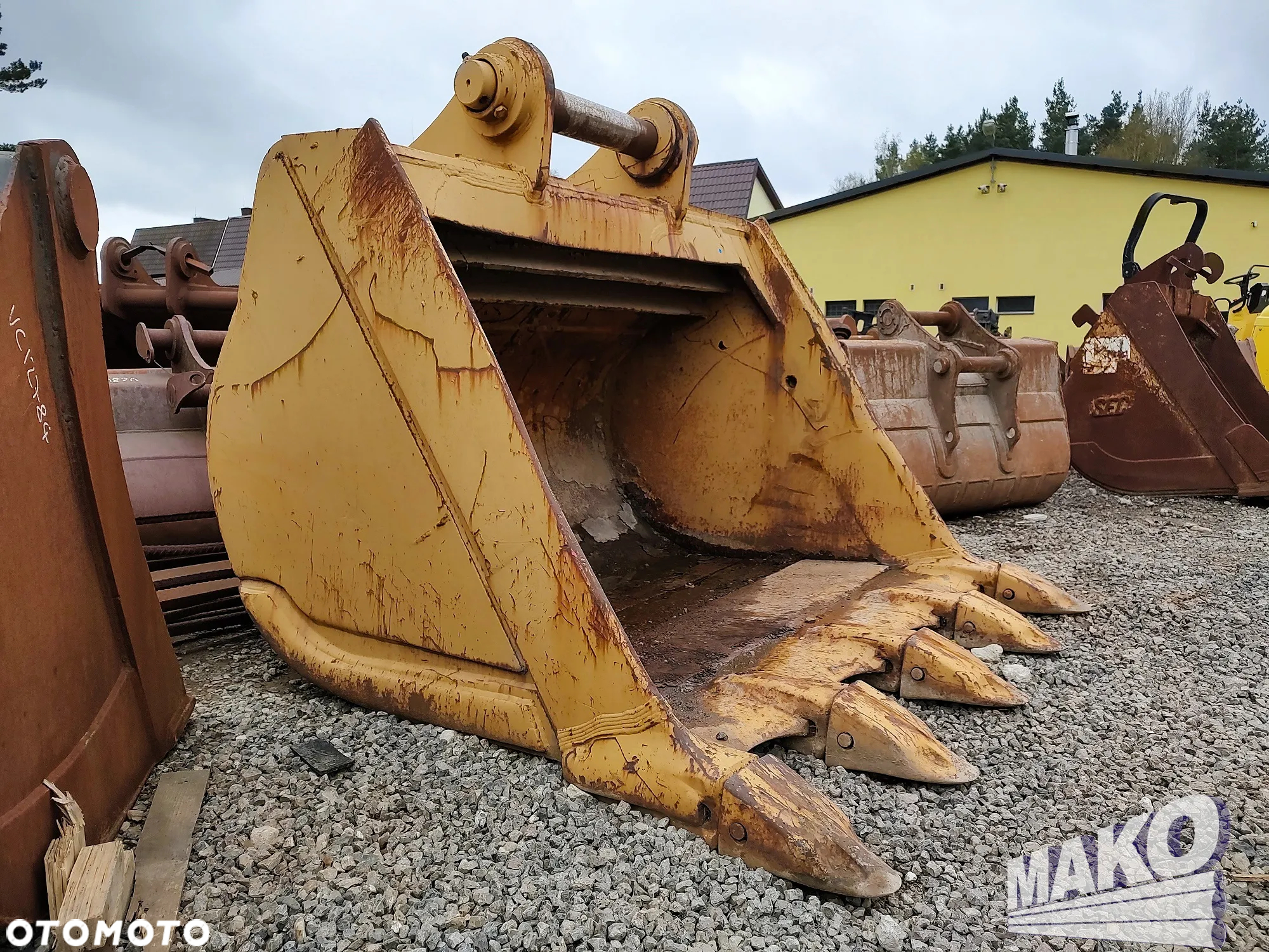 Łyżka CAT 200cm do koparki 60 ton fi 130 110 - 3
