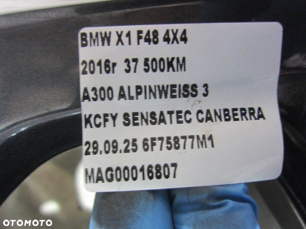BMW X1 F48 X2 F39 FELGA ALUMINIOWA 1 SZTUKA 36116856070 18" 7.5J 6856070 X - 9