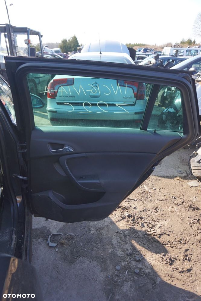 DRZWI TYLNE PRAWE INSIGNIA A I KOMBI Z22C  CZARNY OPEL 2008-2013 - 8