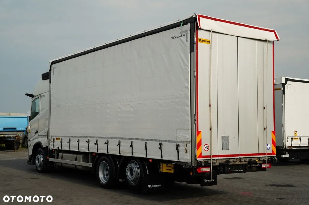 Volvo FH 460 / FIRANKA  - 7,75 M /  I-SAVE / KLIMA POSTOJOWA / OŚ PODNOSZONA / SKRĘTNA / PLANDEKA ZBROJONA - 3