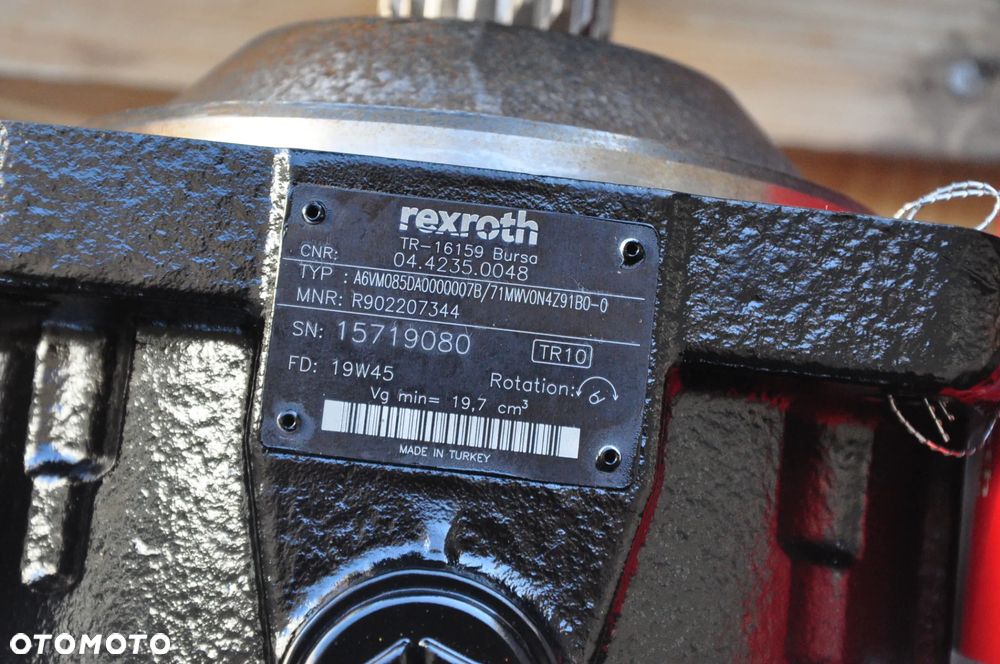 HYDROMOTOR SILNIK JAZDY REXROTH NOWY !!! NR A6VM085DA0000007B/71MWV0N4Z91B0-0 - 6