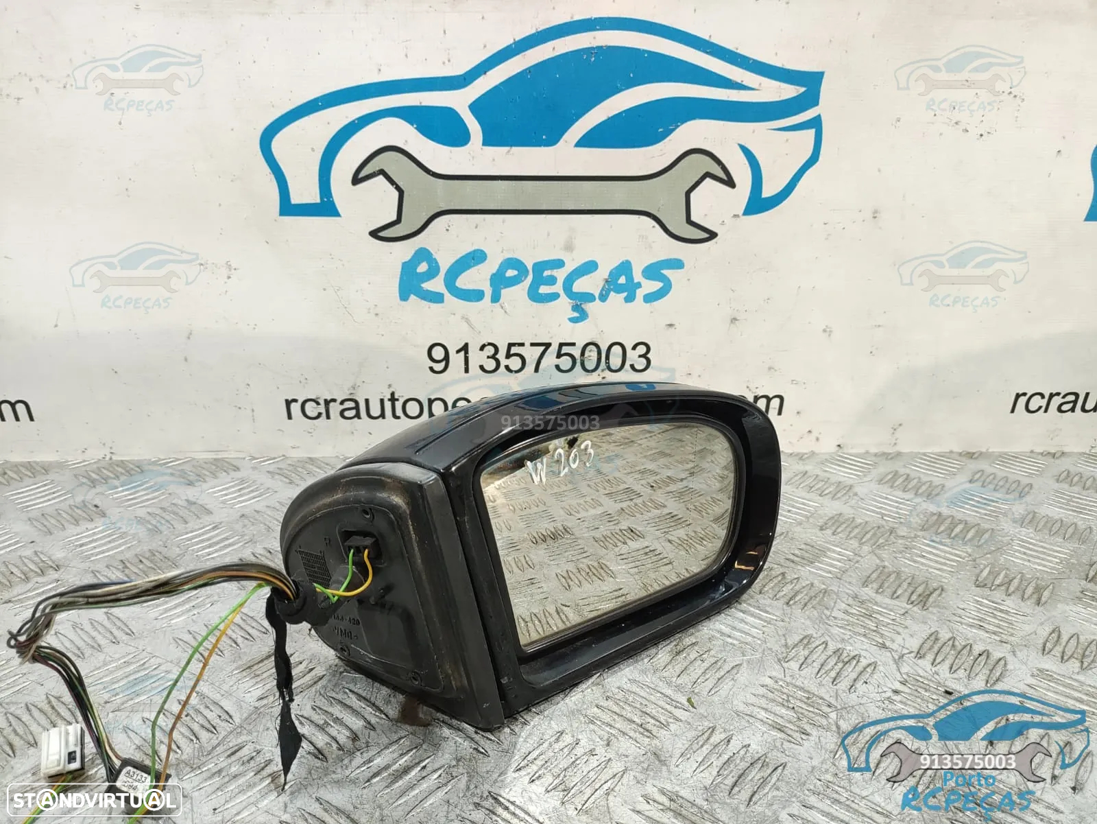Espelho Retrovisor Mercedes Benz Class C W203 Direito + Esquerdo - C220 C270 - 5