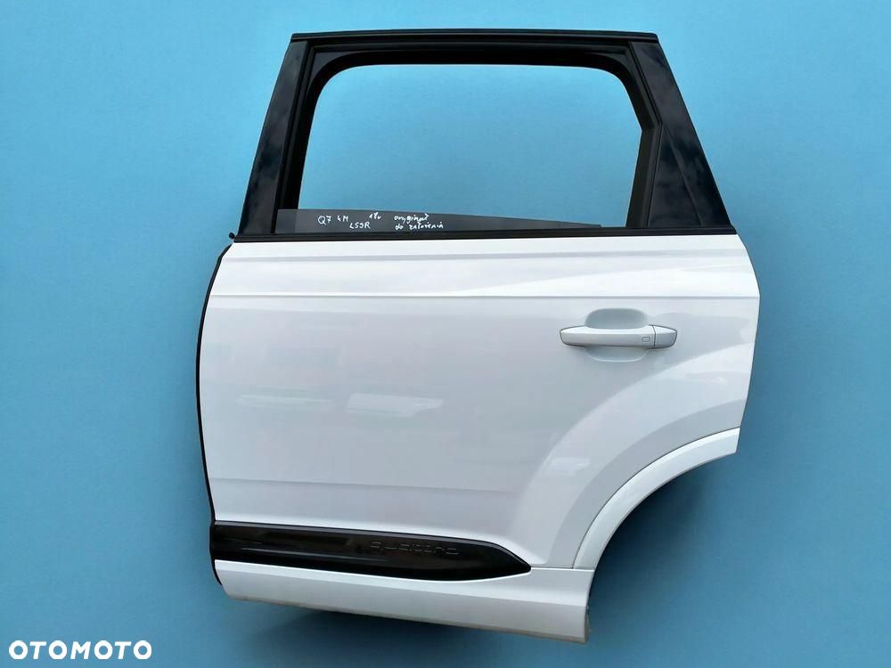 Audi Q7 4M S-Line LS9R Drzwi Tył Lewy Tylne Lewe / ORYGINAŁ do założenia ! - 1