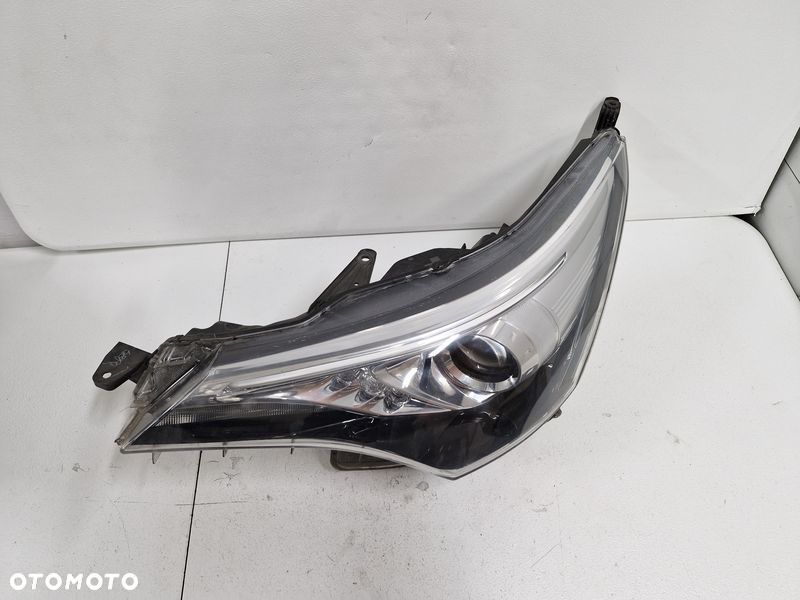 toyota avensis t27 lift t29 lampa lewy przód lewa przednia reflektor uk - 3