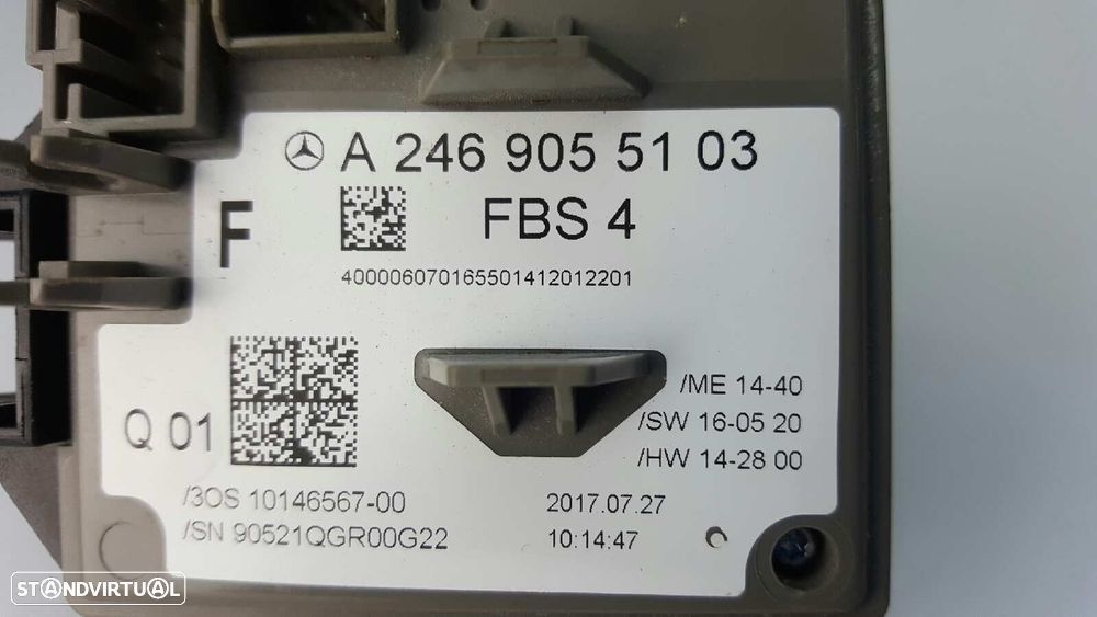 CANHÃO DE INGIÇÃO MERCEDES CLASE CLA (W117) CLA 200 CDI (117.308) - 3