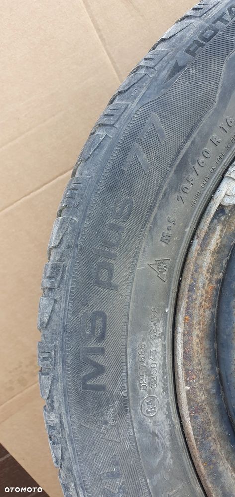 Felgi stalowe z oponami 5x108 6,5J 205/60 R16 1010895 - 11