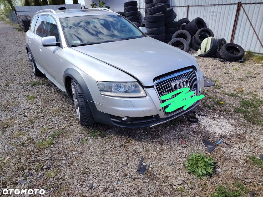maska zderzak lampa błotnik gril audi a6 c6 allroad 3,0 tdi  części - 1