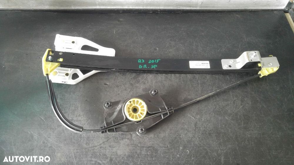 Macara geam electric dreapta spate audi q3 8u 8u0839462 - 3
