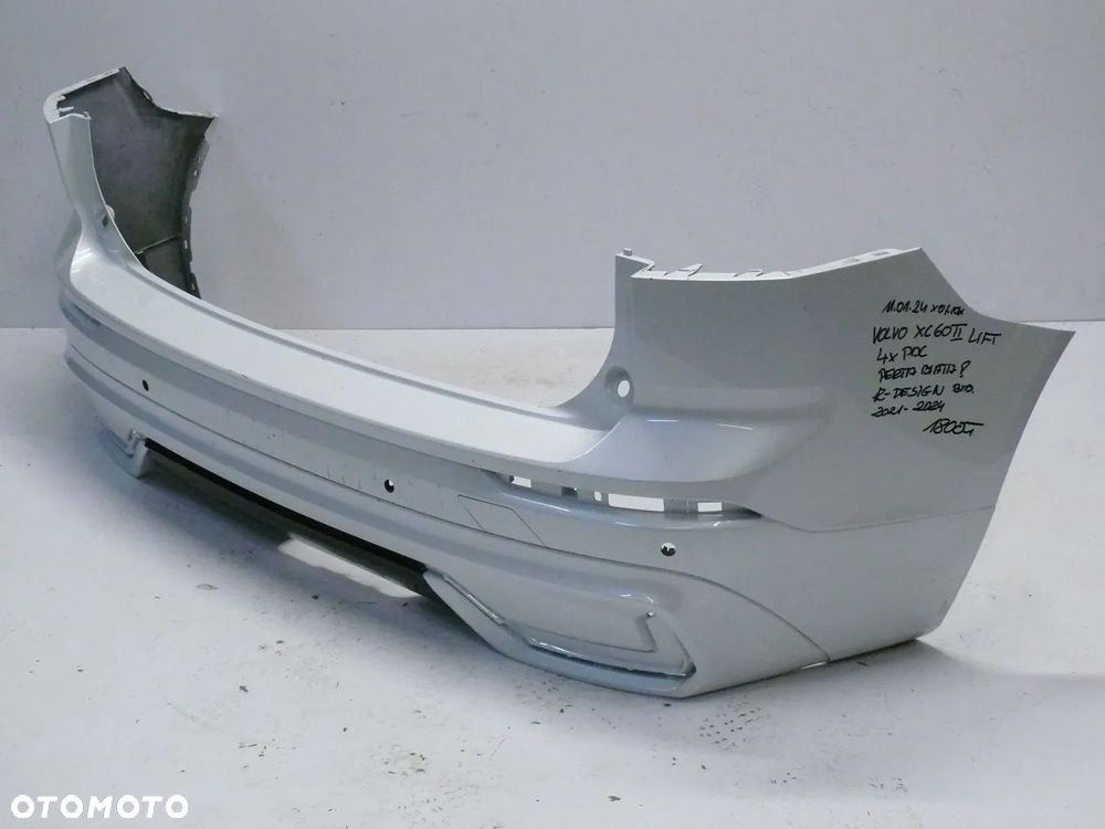 ZDERZAK TYLNY VOLVO XC60 II R-DESIGN 2021 2024 LIFT PDC - 2
