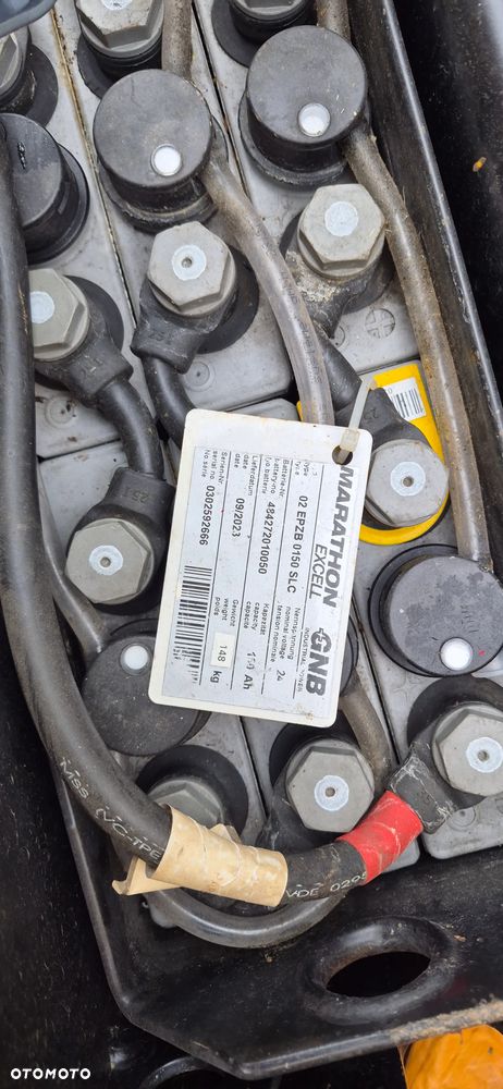 Paleciak Cat Caterpillar wysokiego składowania NSP16n2I  baterie trakcyjne 24v - 5