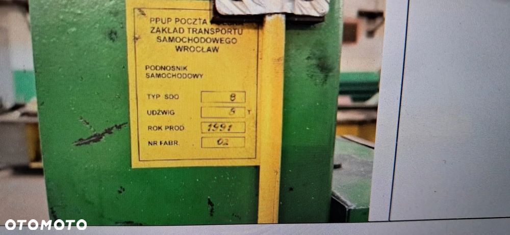 Podnośnik TIR czterokolumnowy udźwig 8 ton z dozorami - 4