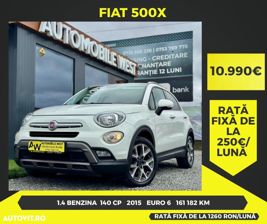 Fiat 500X 1.4 Multiair DCT 4x2 S&S S-Design City Look - 1