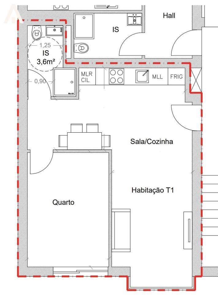 T1 novo Centro Barcelos - Grande imagem: 3/3