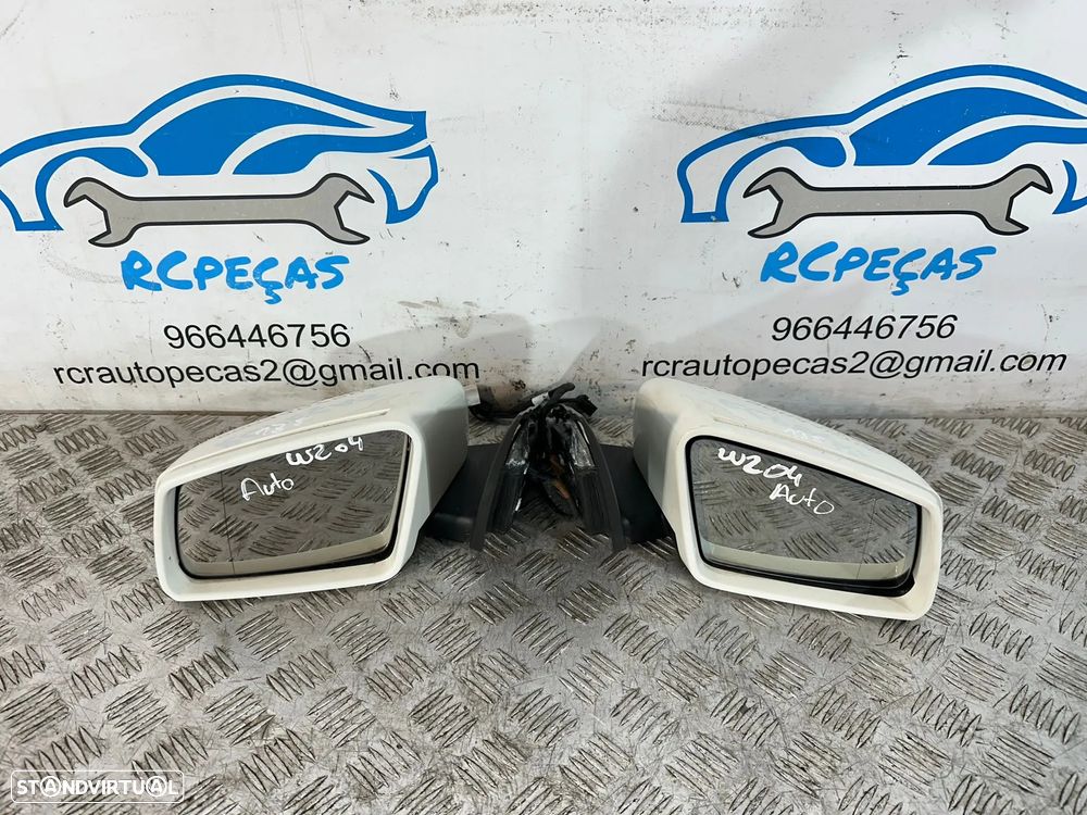 Espelho Retrovisor Direito Esquerdo Original Mercedes Benz W204 Facelift A3160442 A3160442 2011 - 2014 - 2