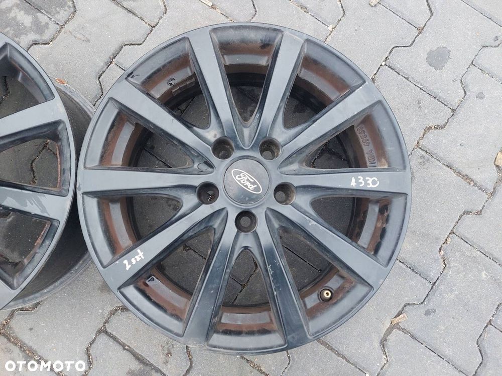FELGI ALUMINIOWE KOMPLET 2SZT 5X108 6,5Jx16 FORD  KBA 49568 PLATIN - 3
