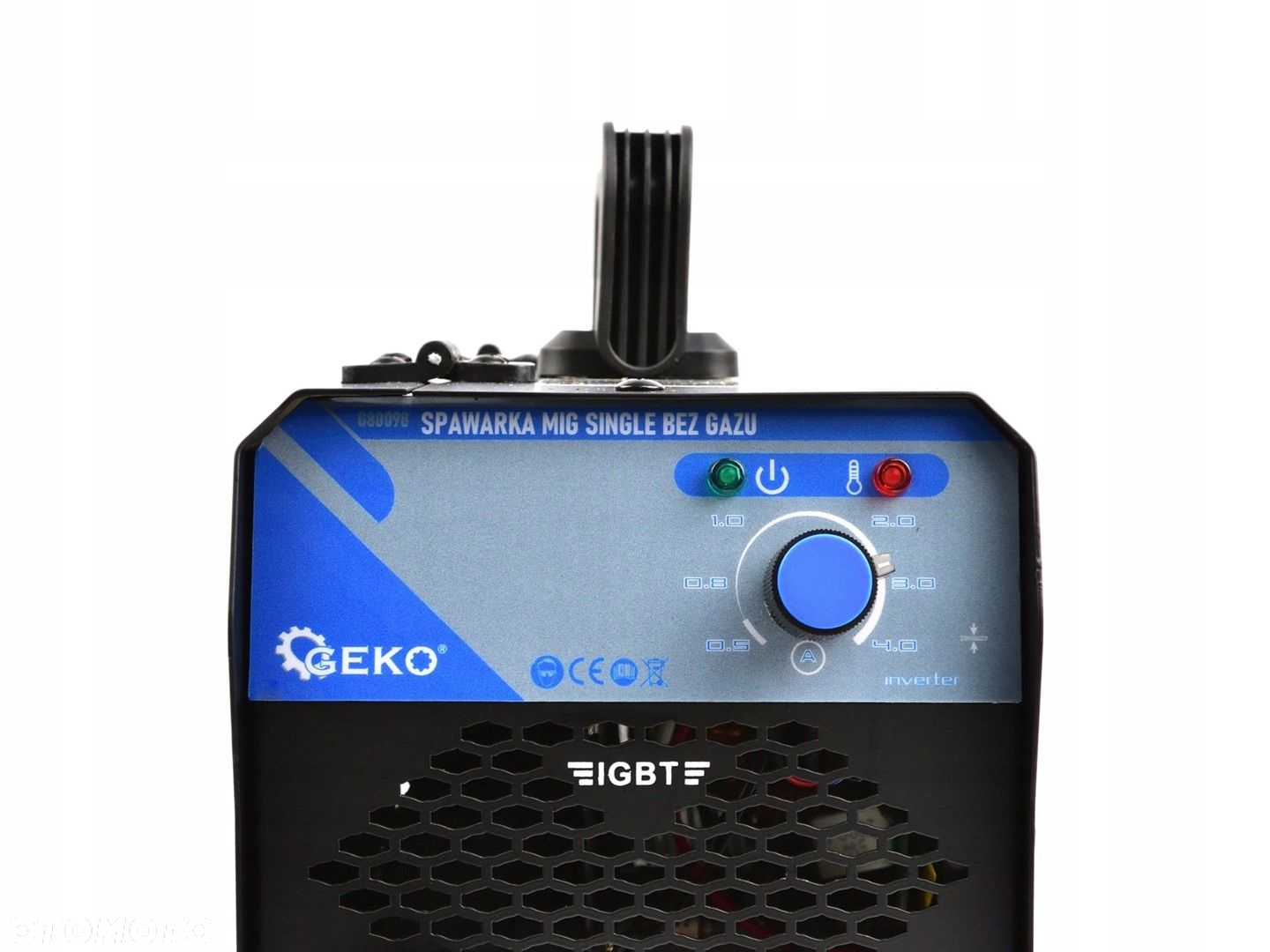 GEKO SPAWARKA INWERTOROWA MIG-MAG SINGLE BEZ GAZU 6,1KVA 230V IGBT G80098 - 5