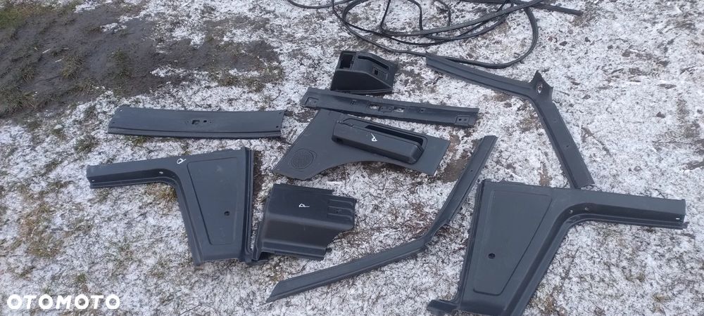 Suzuki vitara I 3D osłona słupka uszczelka drzwi dachu tapicerki plastiki - 3