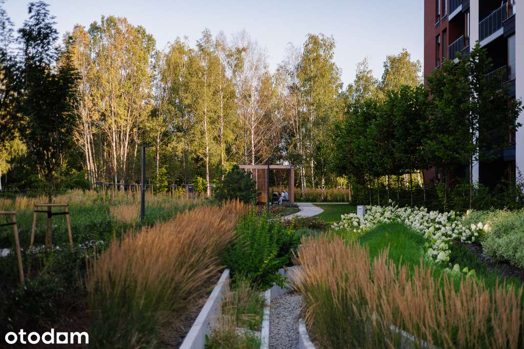 Designerskie 2 pokoje | Wilanów | balkon | klima