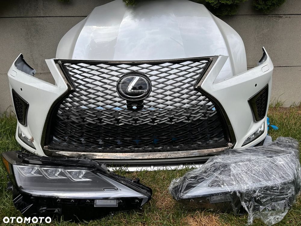 Lexus RX IV lift 19 23 zderzak przod grill maska - 6