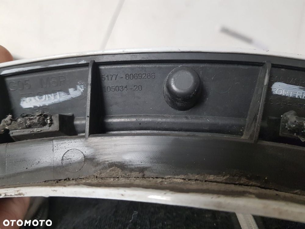 LISTWA NAKŁADKA BŁOTNIKA BMW X5 G05 M-PAKIET MPAKIET PRAWY PRZEDNI PRAWA PRZOD 51778069286 8069286 - 6