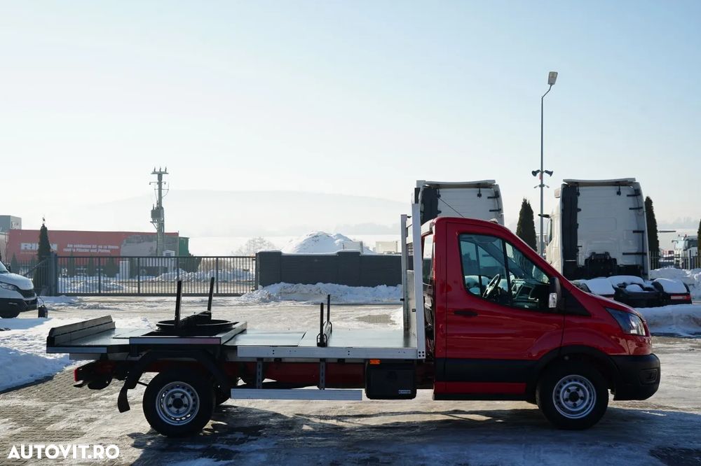 Ford TRANSIT 350 / PLATFORMĂ / MANUALĂ / 3 LOCURI / MASĂ NETĂ 3500 KG / - 9