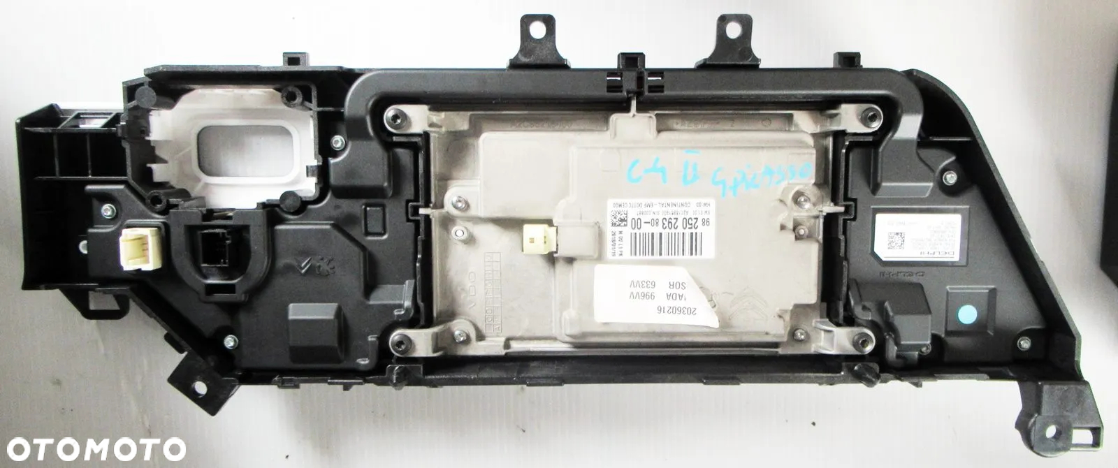 CITROEN C4 II GRAND PICASSO RADIO EKRAN DEKOR OSŁONA PANEL WYŚWIETLACZ 9825029380 - 4