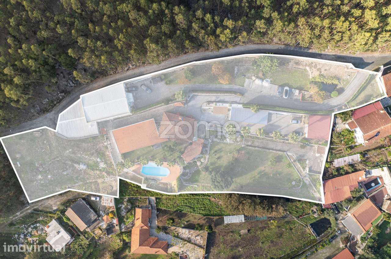 Moradia T3 com 6.721m2 de terreno + Armazém para Indústria Tipo 3 - Grande imagem: 3/60