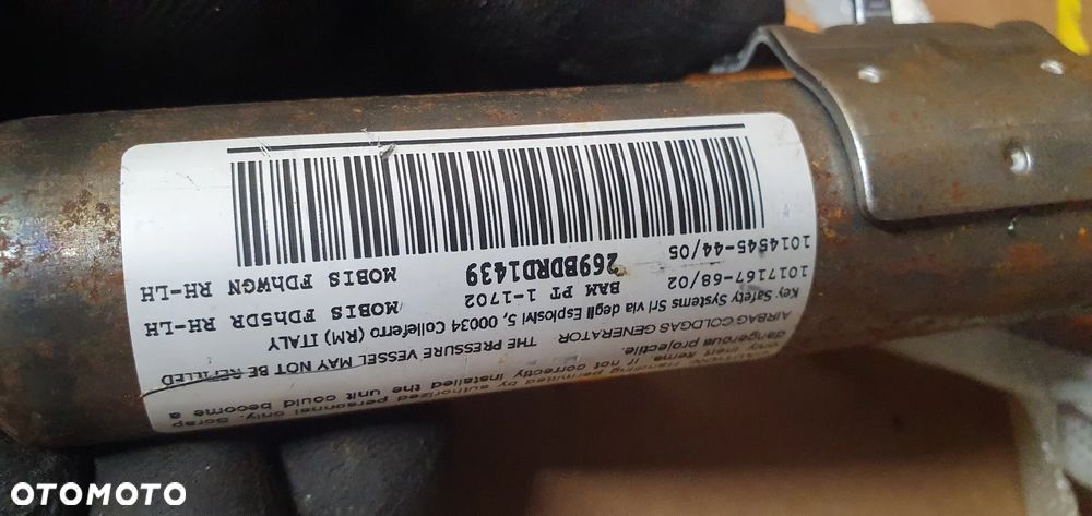 Kurtyna Airbag poduszka lewa Hyundai I30 Lift 85010-2R000 - 8