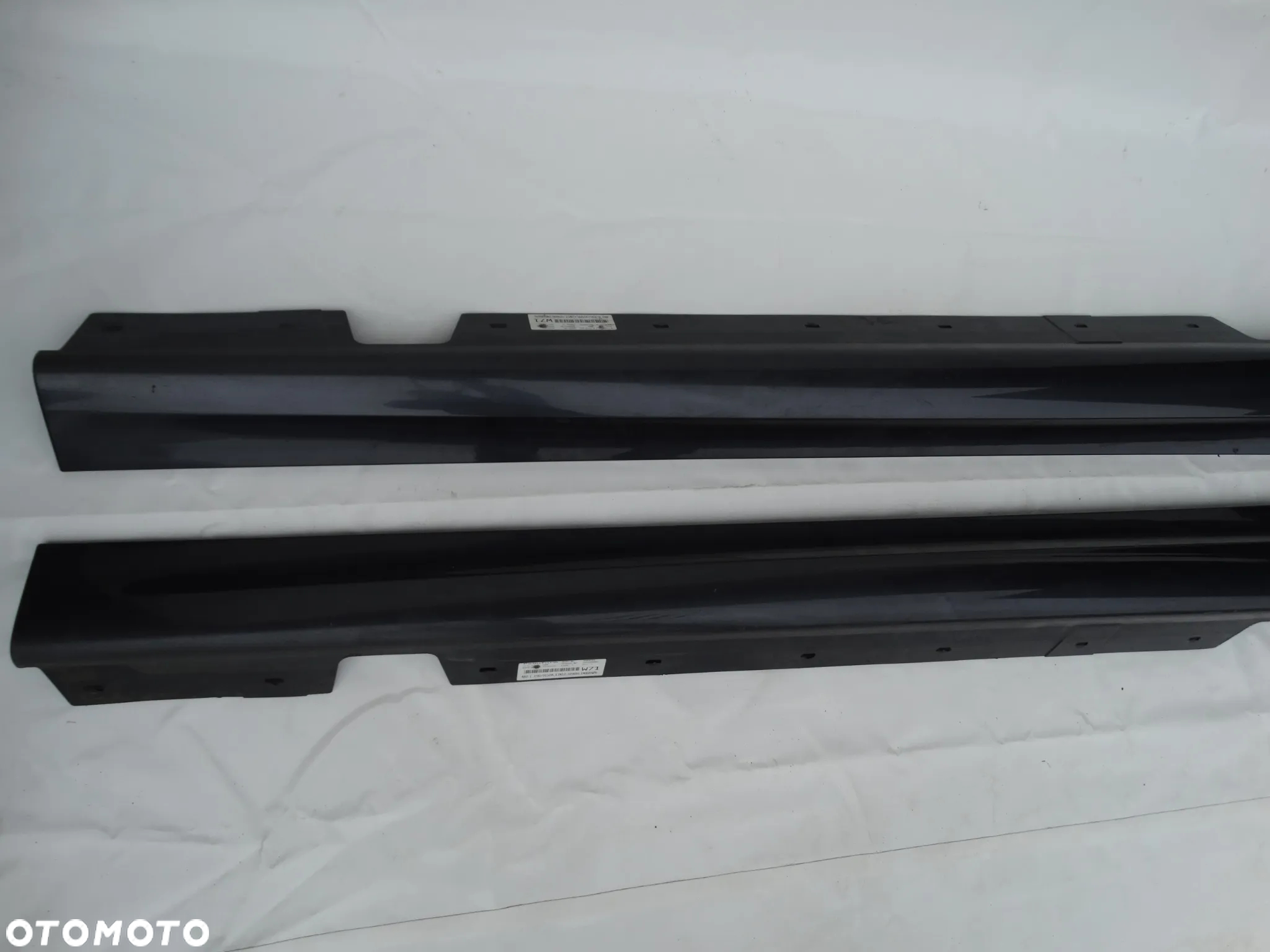LISTWA PROGOWA NAKŁADKA NA PRÓG BMW E90 E91 SPARKLING GRAPHITE M-PAKIET F-VAT - 2