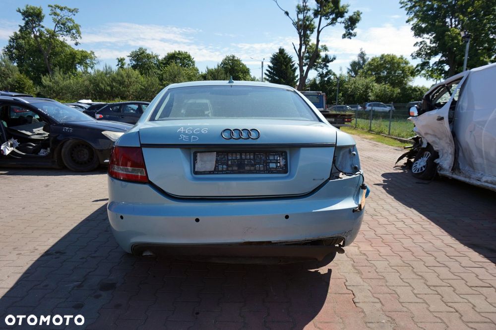 AUDI A6 C6 SEDAN 2004 LY5R 3.0 TDI BMK 225KM GZW NIEBIESKI na części - 4