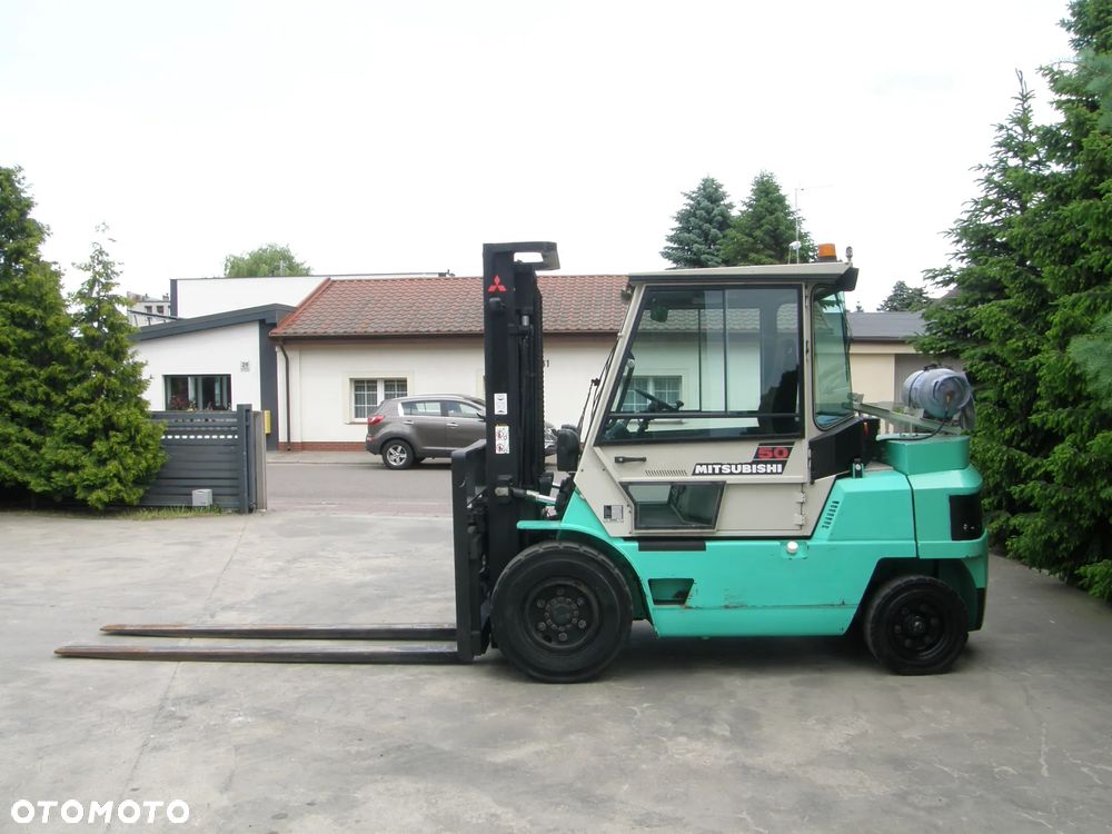 Mitsubishi FG50 widły 2,60m przesuw pozycjoner - 2