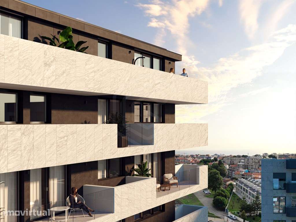 Novo empreendimento habitacional em Leça da Palmeira - Matosinhos - Grande imagem: 1/5