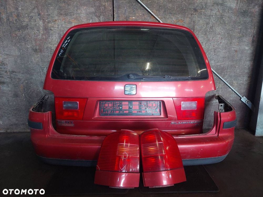 KOMPLETNY TYŁ KLAPA ZDERZAK LAMPY SEAT ALHAMBRA MK1 LIFT LIFT LS3V - 1