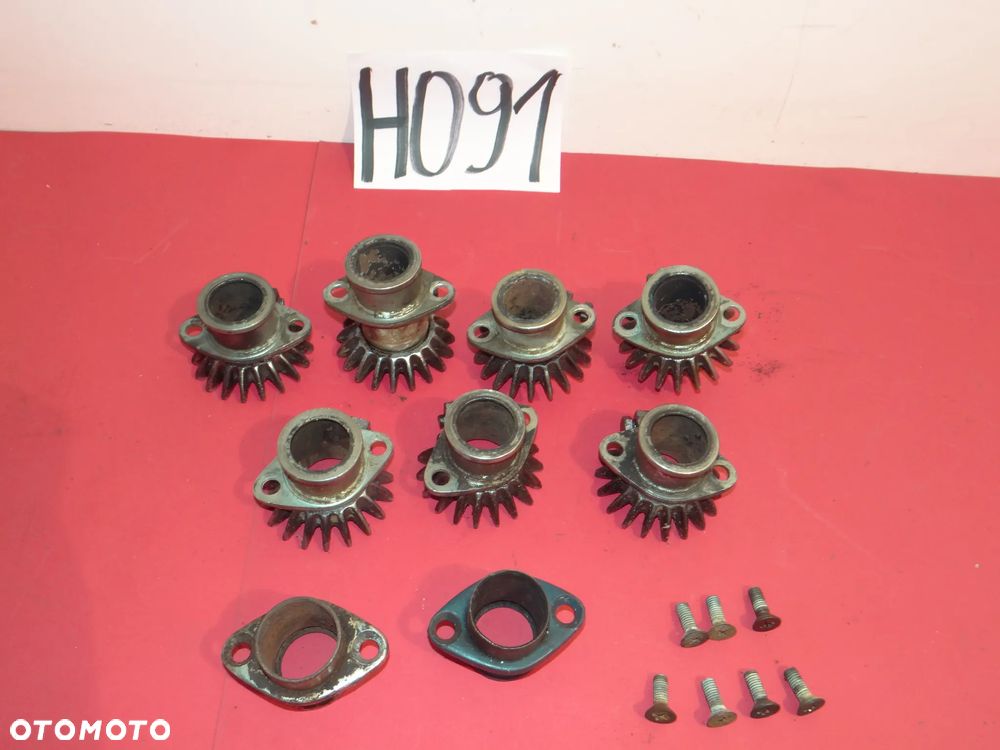 HONDA CB 750 FOUR . KLAMRA MOCOWANIE UCHWYT WYDECH KOLEKTORA Króciec Kolektora  H091 - 6