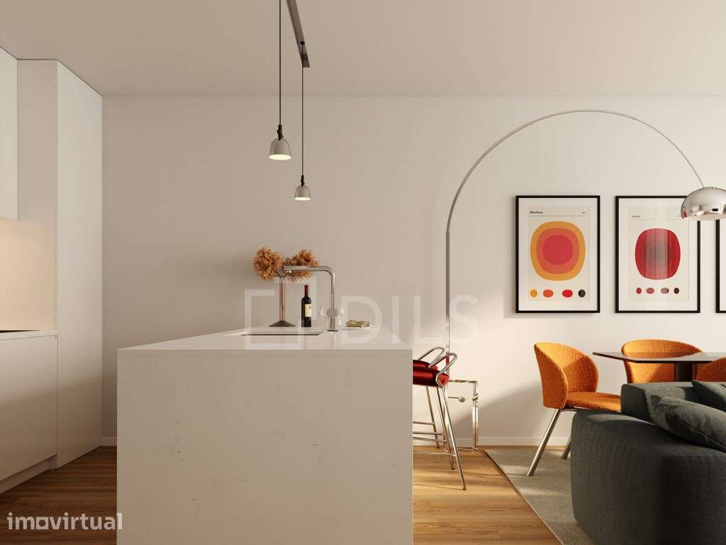 Apartamento T2 com varanda, em Matosinhos - Grande imagem: 3/49