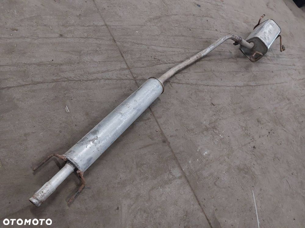 TŁUMIK WYDECH ŚRODKOWY + KOŃCOWY OPEL CORSA C 1.0 12V - 4