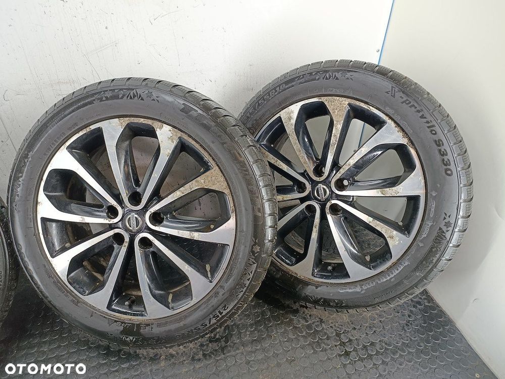 FELGI ALUMINIOWE KOMPLET 18 Z OPONAMI NISSAN QASHQAI I FL 215/55R18 - 4