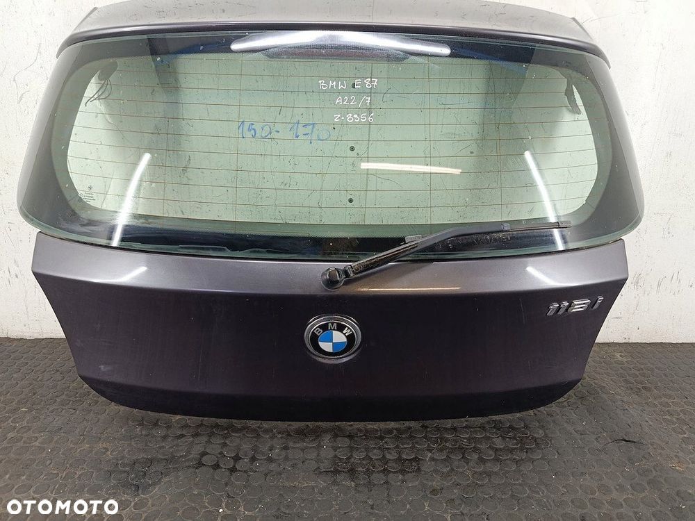 KLAPA BAGAŻNIKA BMW 1 E87 A22/7 HATCHBACK - 6
