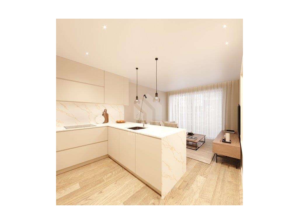 Apartamento T1 Novo com Varanda na Sé - Braga - Grande imagem: 2/8