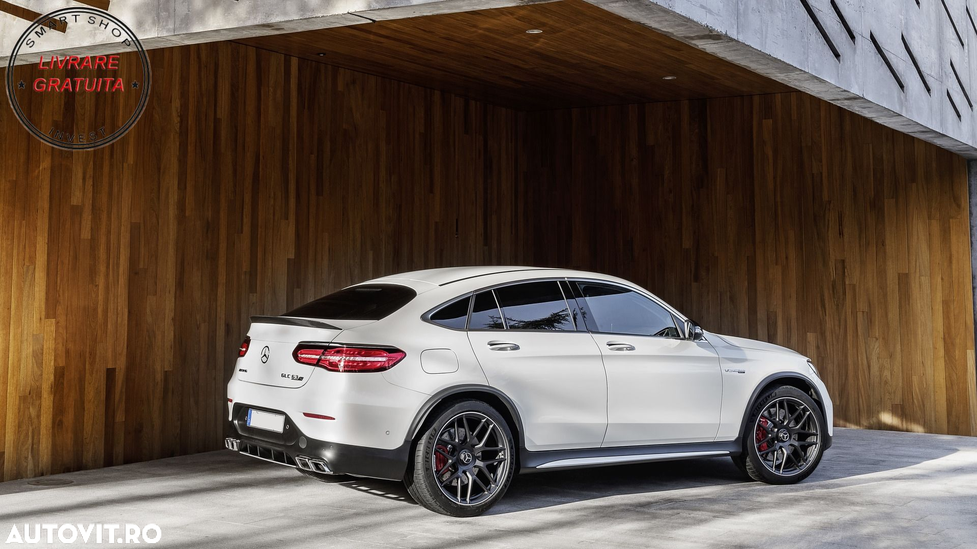 Difuzor Bara Spate Mercedes GLC Coupe C253 Sport Line (2015-2019) GLC63 Design Eva- livrare gratuita - 19