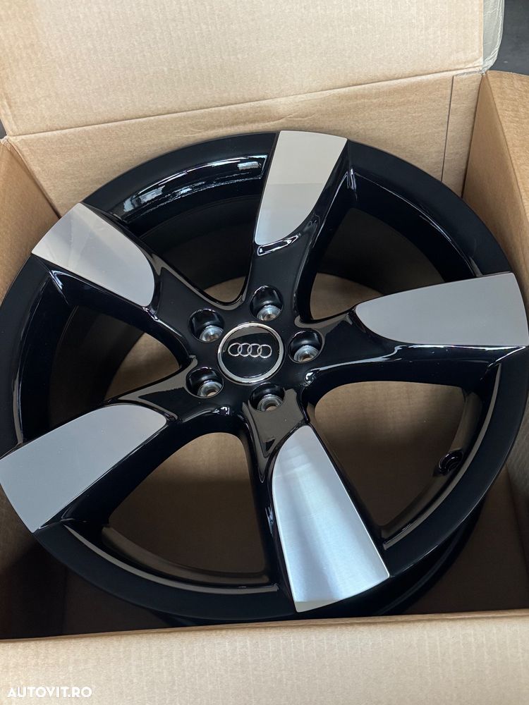 Vând jante originale Audi A4-S4 pe 19” bicolore noi - 2