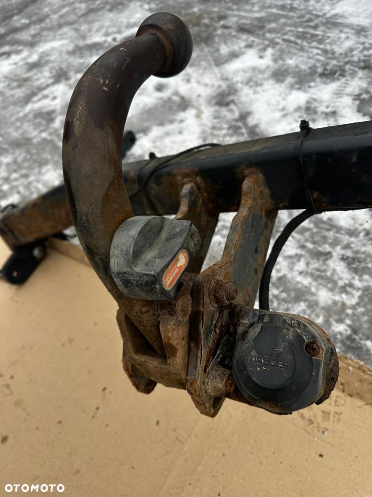 Hak Holowniczy Wypinany Moduł Wiązka Komplet Renault Scenic III Oryginał Demontaż 7711423038 - 9