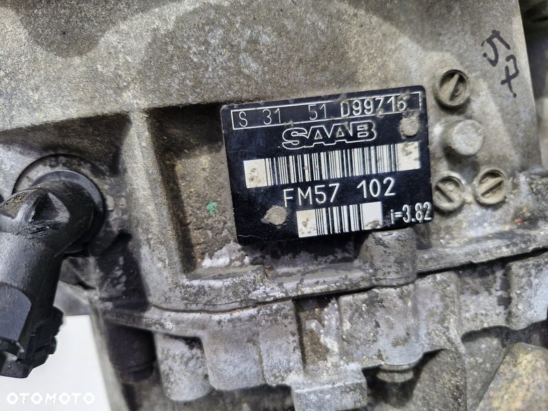 SAAB 9-3 II 2 2.0B TURBO SKRZYNIA BIEGÓW MANUAL 5B FM57102 - 5