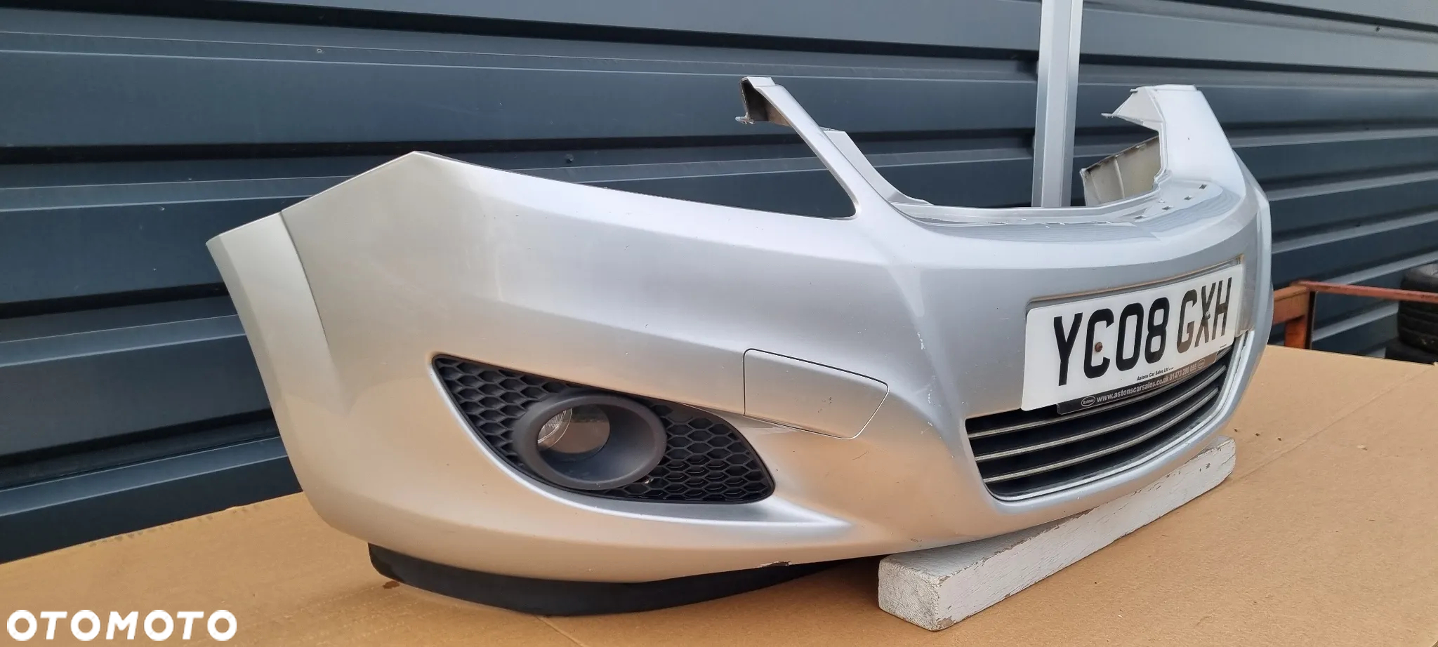 Opel Zafira B Lift 2008- zderzak przód oryginał MH154 - 6
