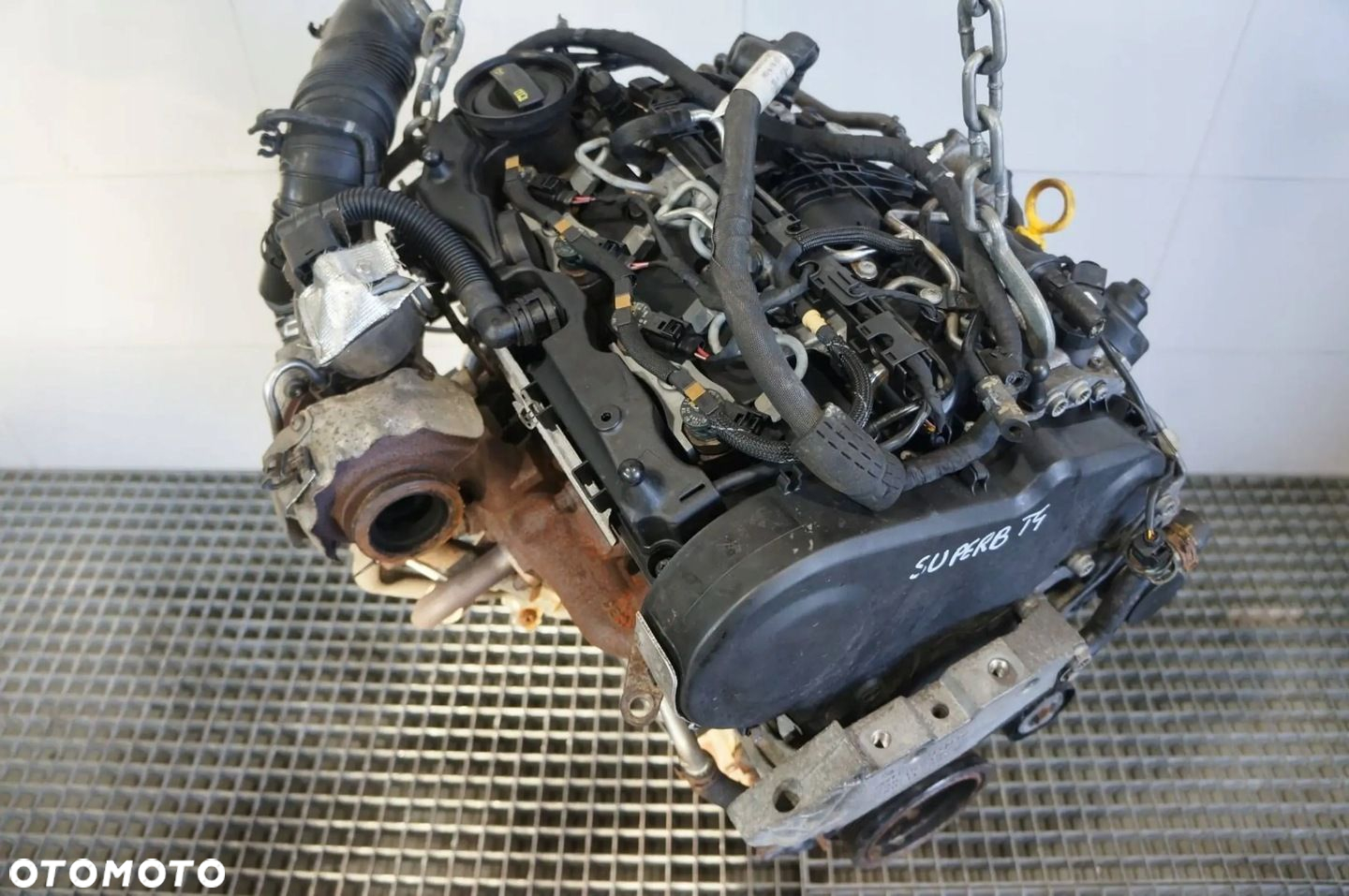 SILNIK KOMPLET OSPRZĘT 2.0 TDI CFF VW PASSAT B7 CC A3 8P GOLF VI SUPERB - 6