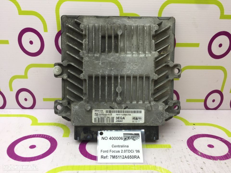 Centralina Ford Focus 2.0TDCi 136Cv de 2006 - Ref: 7M5112A650RA- NO400006 - 1