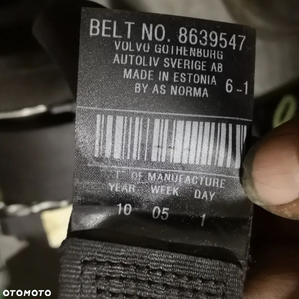 volvo s40 v50 ii panel sterowania pasy bezpieczeŃstwa sensor airbag - 13