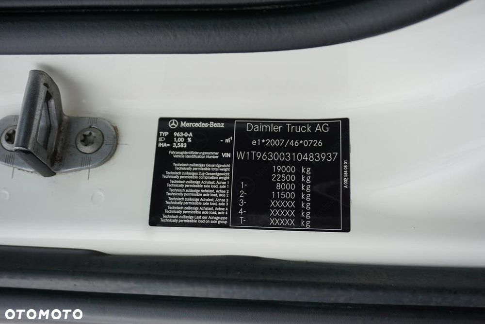 Mercedes-Benz ACTROS / 1830 / E 6 / MP 5 / KONTENER + WINDA / 16 PALET - 11