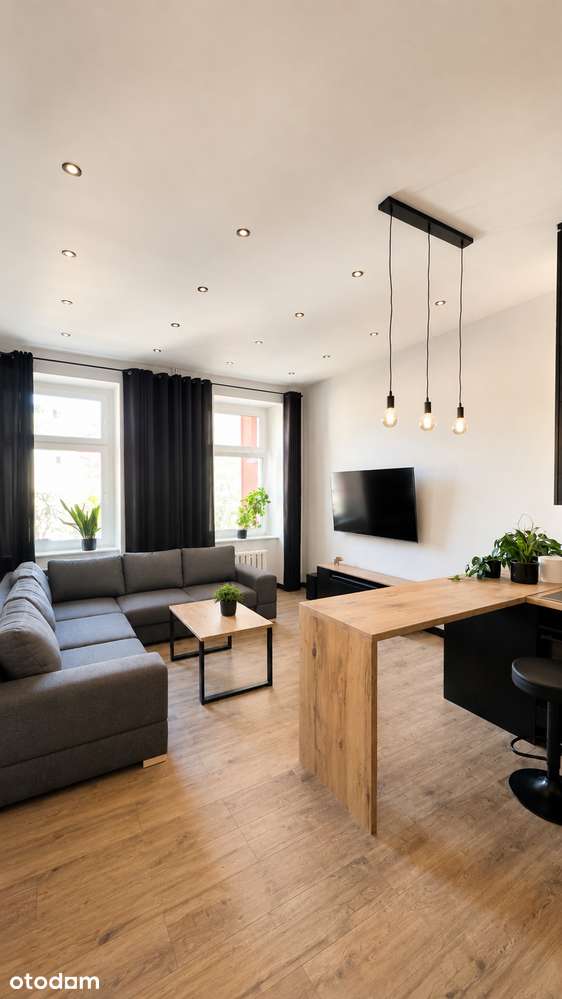2 pokoje | 49 m² | po remoncie | wyposażone | wys. sufity